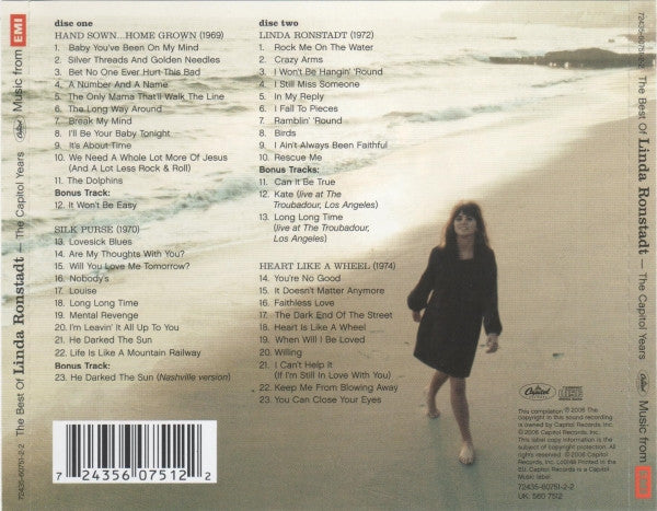 Linda Rondstadt - The Best of~ The Capitol Years (2006 DCD) NM