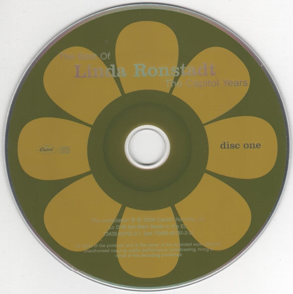 Linda Rondstadt - The Best of~ The Capitol Years (2006 DCD) NM