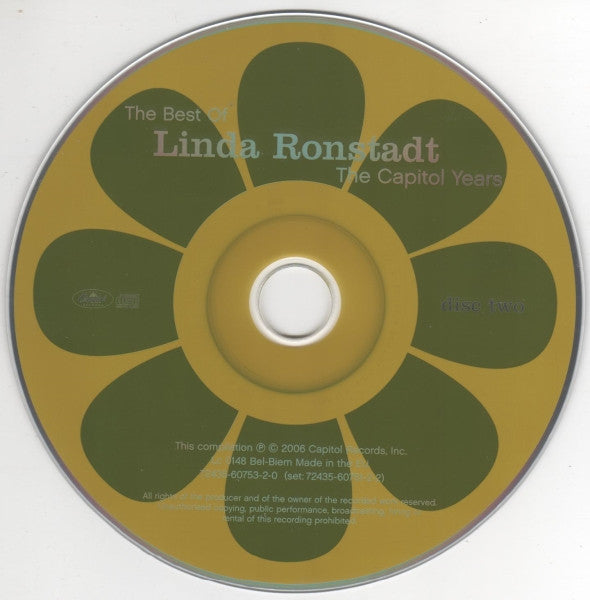 Linda Rondstadt - The Best of~ The Capitol Years (2006 DCD) NM