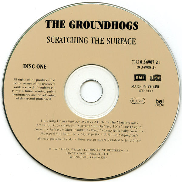 Groundhogs - Four Groundhogs Originals (1996 4xCD Box Set) Mint