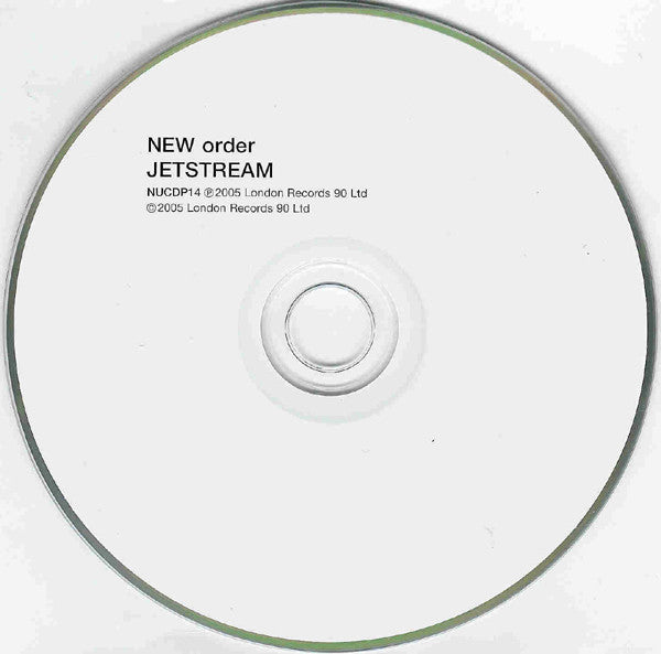 New Order - Jetstream (2005 UK CD Single) Mint