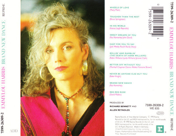 Emmylou Harris - Brand New Dance (1990 CD) VG+