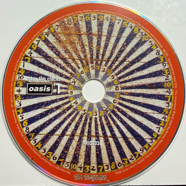 Oasis - Stop the Clocks ~ Best of Oasis (2006 DCD) NM