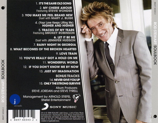 Rod Stewart - Soulbook (2009 CD) Mint
