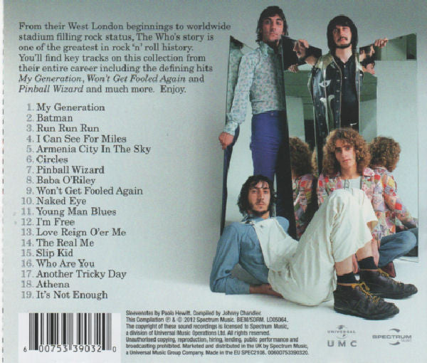 Who - Pinball Wizard ~ The Collection (2012 CD) NM