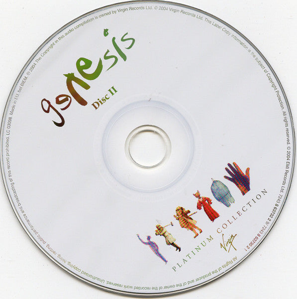 Genesis - Platinum Collection (Fat Box Triple CD Set) NM