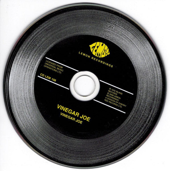 Vinegar Joe - Vinegar Joe (2008 Remastered CD) Mint