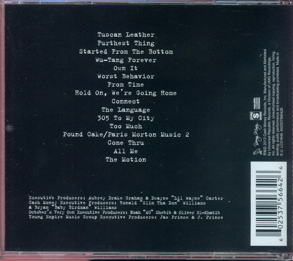 Drake - Nothing Was The Same (2013 Deluxe Edition CD) NM