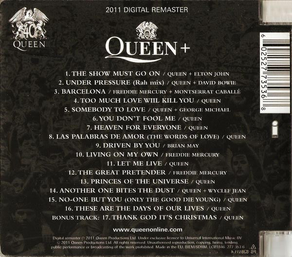 Queen + - Greatest Hits III (2011 Remaster Super Jewel Case CD) Mint