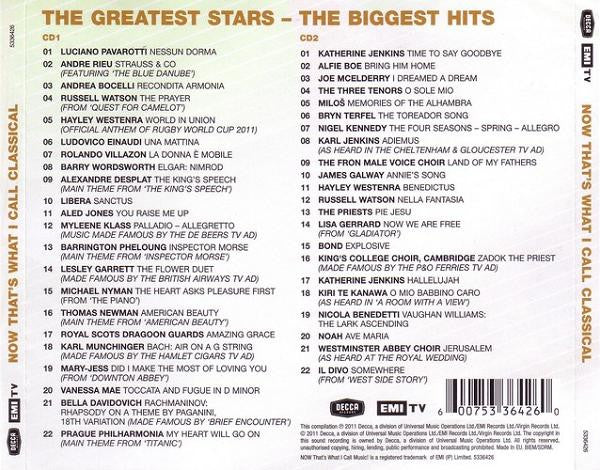 Various - Now Thats What I Call Classical (2011 DCD) NM
