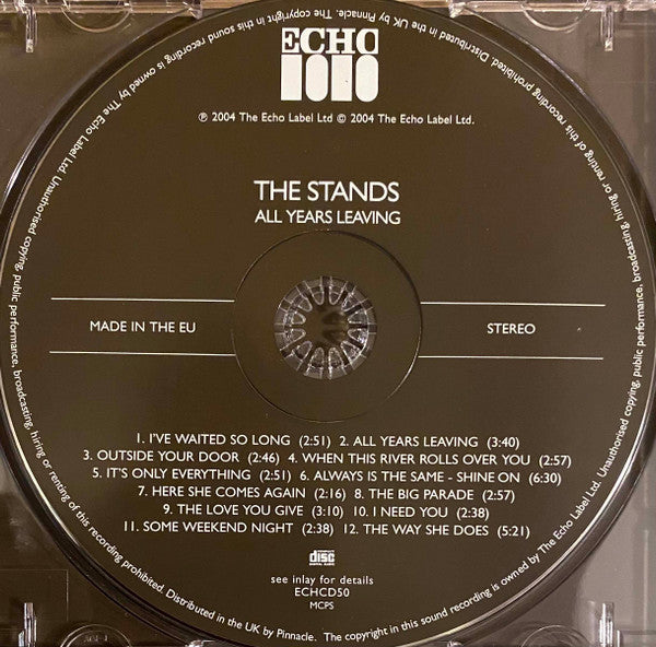 Stands - All Years Leaving (2004 CD) Mint