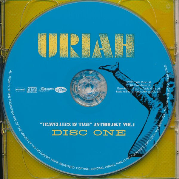 Uriah Heep - Travellers in Time ~ Anthology No.1 (1999 DCD) Mint