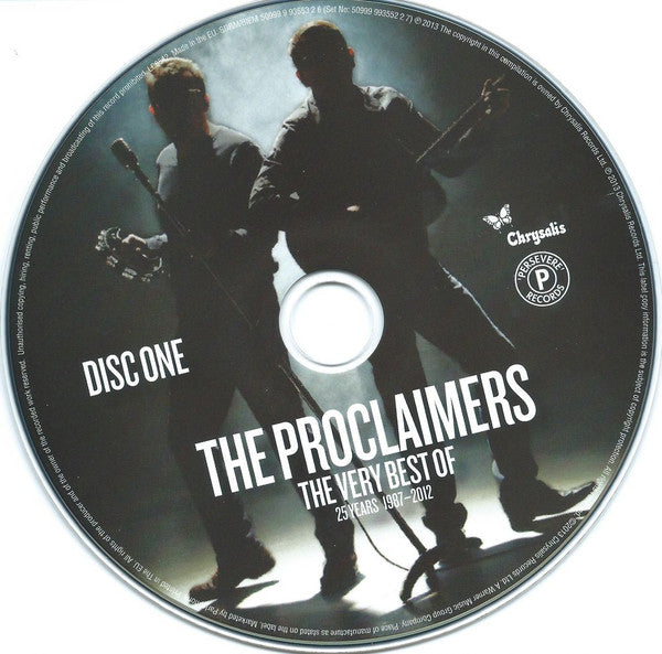 Proclaimers - Very Best of ~ 25 Years 1987-2012 (2013 DCD) Sealed