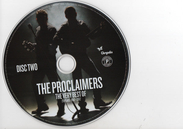 Proclaimers - Very Best of ~ 25 Years 1987-2012 (2013 DCD) Sealed