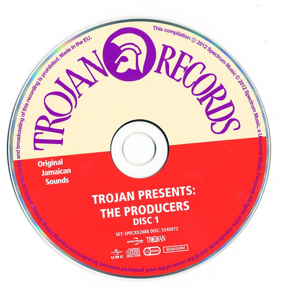 Various - Trojan Presents Producers 1960 to 1964 (2012 DCD) Mint