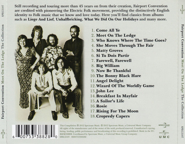 Fairport Convention - Meet on the Ledge ~ The Collection (2012 CD) NM