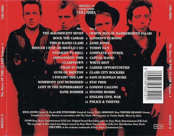 Clash - The Story Of the Clash (1999 DCD) NM