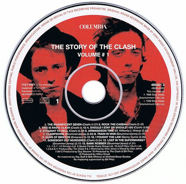 Clash - The Story Of the Clash (1999 DCD) NM