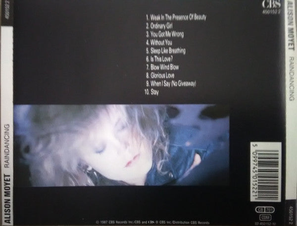 Alison Moyet - Raindancing (1990 CBS CD) Mint