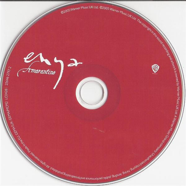 Enya - Amarantine (2005 CD) NM