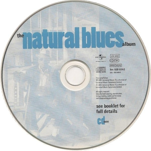 Various - The Natural Blues Album (2001 Double CD) VG+