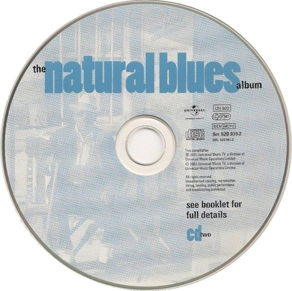 Various - The Natural Blues Album (2001 Double CD) VG+
