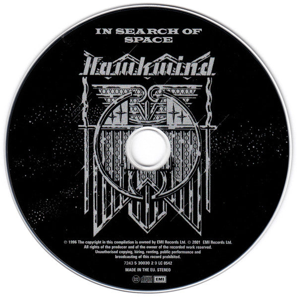 Hawkwind - In Search of Space (2013 CD) NM