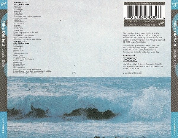 Mike Oldfield - Tubular Bells (2000 Remastered HDCD) NM