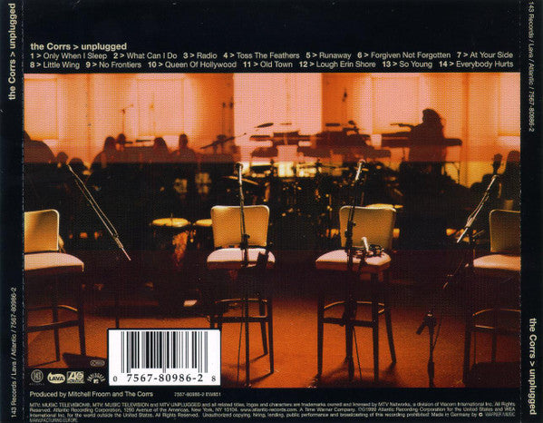 Corrs - Unplugged (1999 CD) Mint