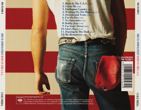 Bruce Springsteen - Born in the U.S.A (2015 CD) VG+