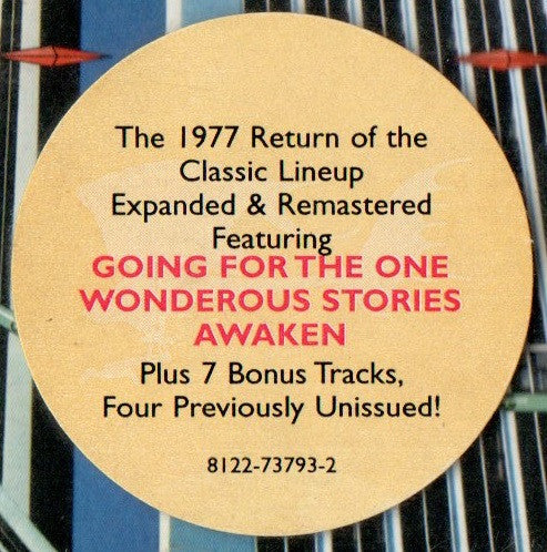 Yes - Going For The One (2003 Expanded & Remastered CD) NM