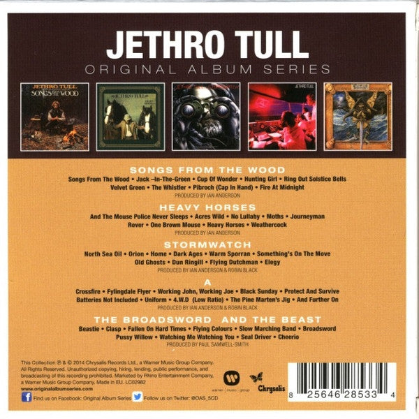 Jethro Tull - Original Album Series (5 CD Set) Sealed