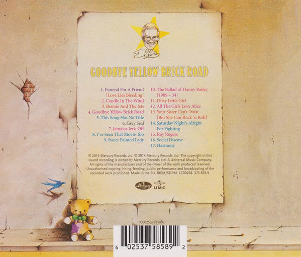 Elton John - Goodbye Yellow Brick Road (2014 CD) NM