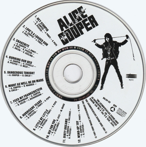 Alice Cooper - Hey Stoopid (1991 US CD) VG+