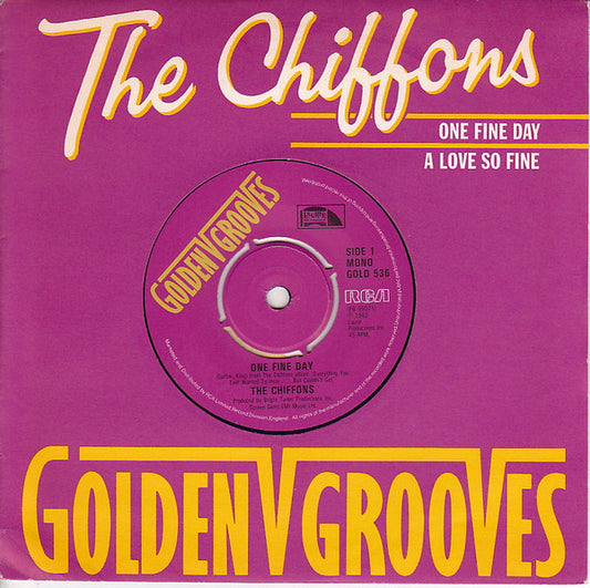 Chiffons - One Fine Day (Reissue Vinyl Single) NM