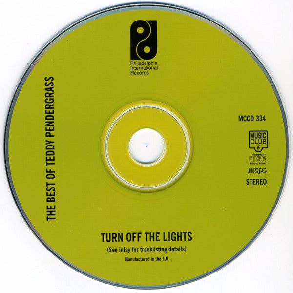 Teddy Pendergrass - The Best Of (1998 Music Club CD) VG+