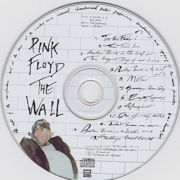 Pink Floyd - The Wall (1994 'Fatboy' DCD) Mint