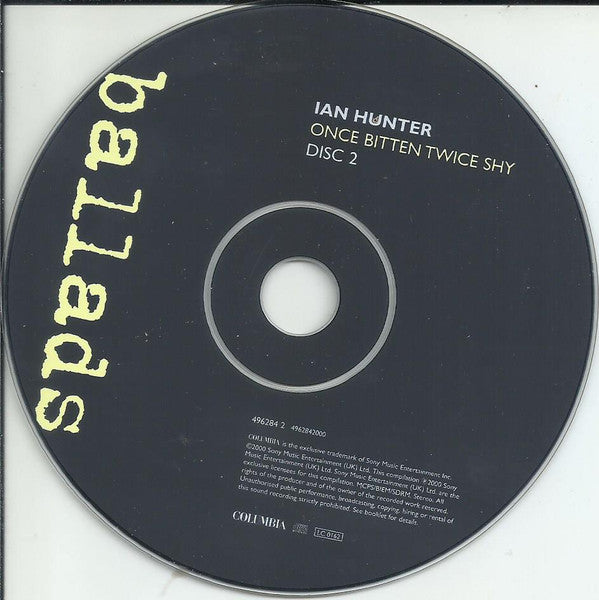 Ian Hunter - Once Bitten Twice Shy (2000 DCD) Mint
