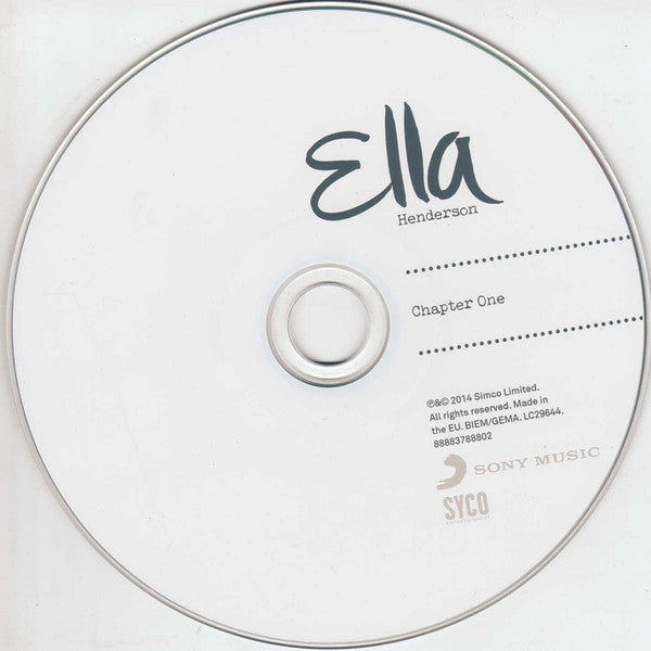 Ella Henderson - Chapter One (2014 CD) NM