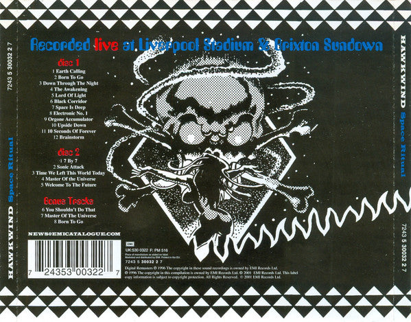 Hawkwind - Space Ritual (2001 DCD) Mint