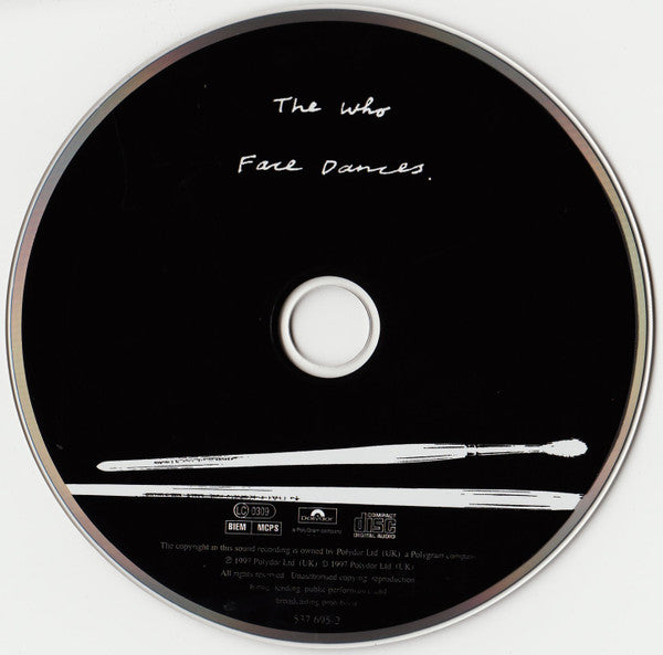 Who - Face Dances (1997 CD) NM