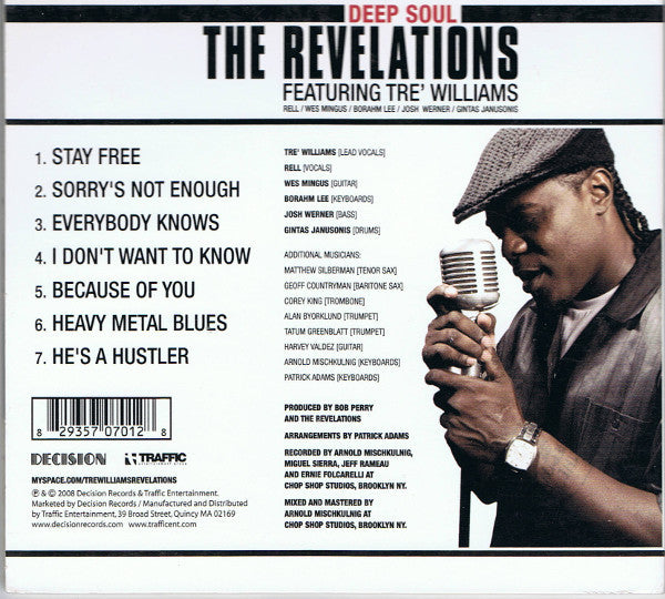 Revelations feat Tre' Williams - Deep Soul (US CD) Sealed
