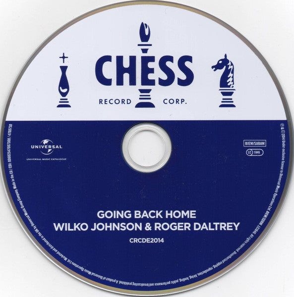 Wilko Johnson / Roger Daltrey - Going Back Home (2014 Deluxe Edition DCD) NM