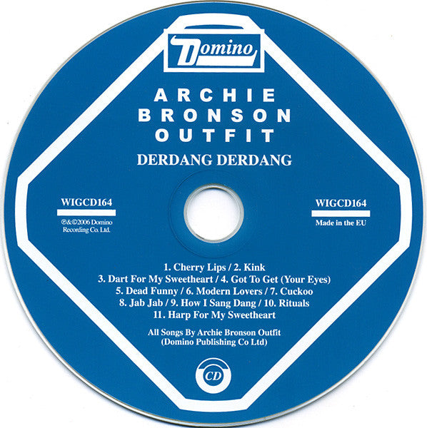 Archie Bronson Outfit - Derdang Derdang (2006 CD) NM