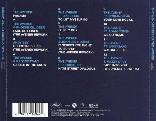 Avener - The Wanderings of (2015 CD) NM