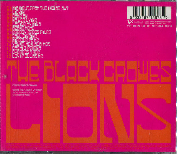 Black Crowes - Lions (2001 CD) VG+