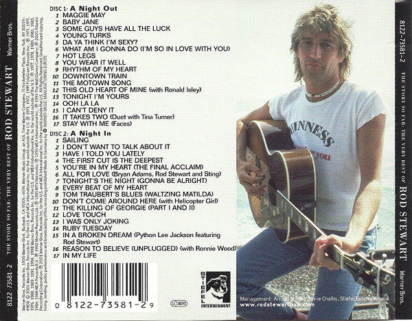 Rod Stewart - The Story So Far (2001 Double CD) VG+