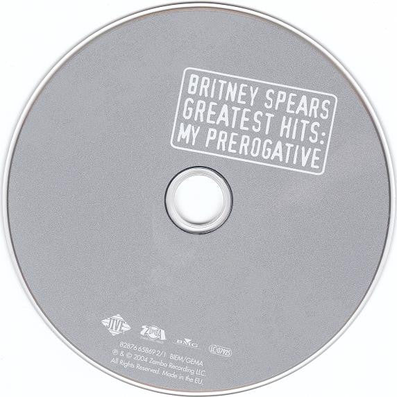 Britney Spears - Greatest Hits (2004 Limited Edition DCD) NM