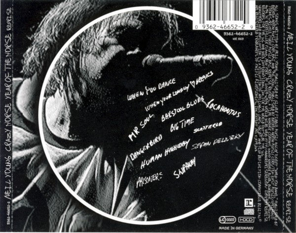 Neil Young Crazy Horse - Year of the Horse (1997 Double CD) VG+