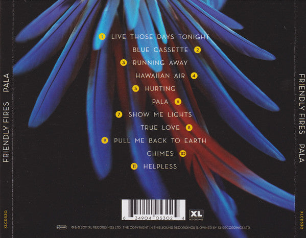 Friendly Fires - Pala (2011 CD) Sealed